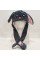 Светящаяся шапка Pikachu toys soft toys with led Пикачу с двигающими ушками СЕРАЯ