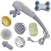 Электрический вибрационный массажер Magic Massager 8 насадок