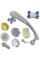 Электрический вибрационный массажер Magic Massager 8 насадок