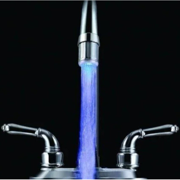 Насадка на кран с температурным сенсором и LED подсветкой с функцией экономии воды Faucet ligt multi