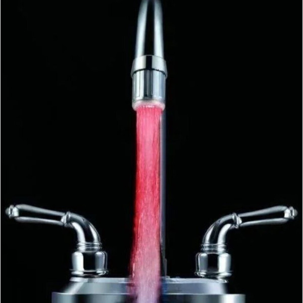 Насадка на кран с температурным сенсором и LED подсветкой с функцией экономии воды Faucet ligt multi