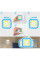 Комплект LED Квадратных светильников с пультом и таймером LED light with Remote Control Set (3 светильника)