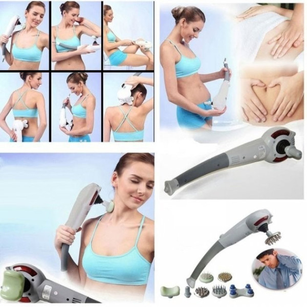 Ручной вибромассажер для тела Maxtop Magic Massager 8 в 1