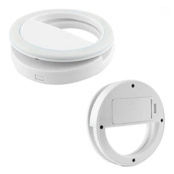 Светодиодное селфи кольцо Selfie Ring Light на батарейках