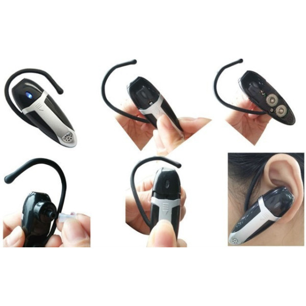 Слуховой аппарат - Усилитель звука Ear Zoom Xigma Черный с серебристым+3 насадки+батарейки