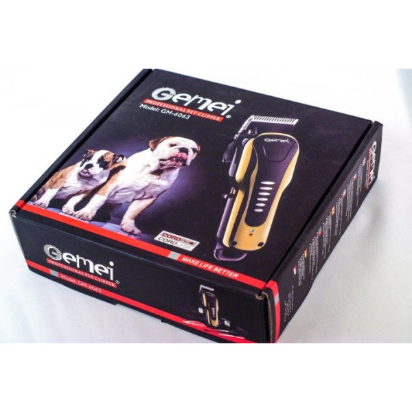 Машинка для стрижки собак Gemei GM 6063