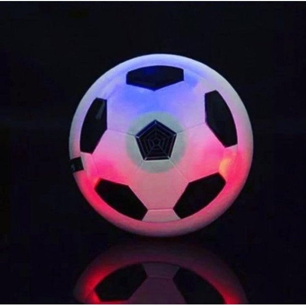 Аэрофутбол летающий скользящий детский мяч для футбола Hover Ball