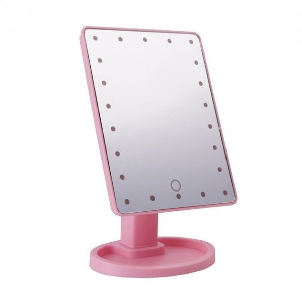 Настольное зеркало для макияжа SUNROZ с LED подсветкой 16 светодиодов Large Led Mirror
