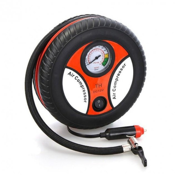 Мини автомобильный насос компрессор Air Compressor 260PSI DC-12V портативный