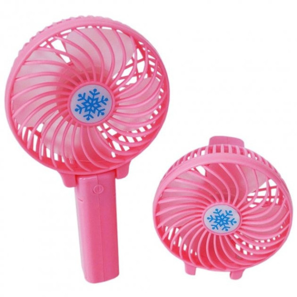 Вентилятор аккумуляторный мини с ручкой USB Handy Fan