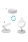 Настольное зеркало с подсветкой Led и увеличением для макияжа My Fold Away