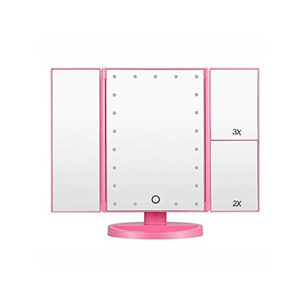Зеркало для макияжа с LED подсветкой Superstar Magnifying Mirror 22