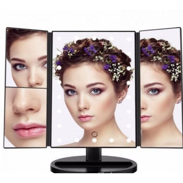 Зеркало для макияжа с LED подсветкой Superstar Magnifying Mirror 22