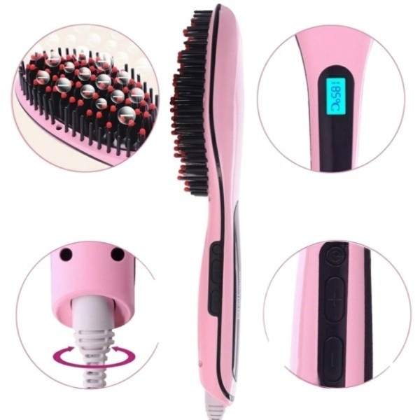 Электрическая расческа выпрямитель, Fast Hair Straightener HQT-906