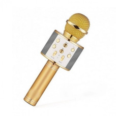 Беспроводной караоке микрофон WSTER WS-858 Bluetooth USB AUX FM