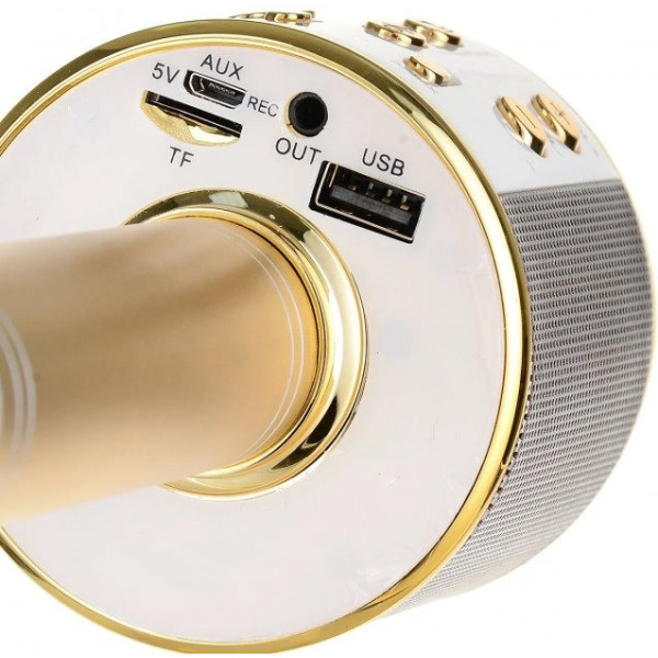 Беспроводной караоке микрофон WSTER WS-858 Bluetooth USB AUX FM