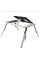 Портативный складной столик для ноутбука с охлаждением 2 USB кулерами E-Table LD-09 черный