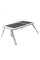 Портативный складной столик для ноутбука с охлаждением 2 USB кулерами E-Table LD-09 черный