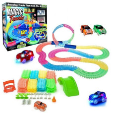 Детский светящийся гоночный трек-конструктор Magic Tracks 360 деталей