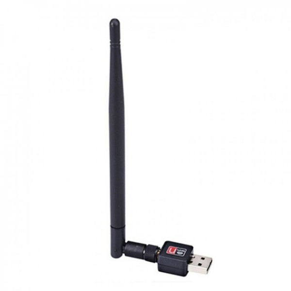 Антенна WIFI USB 802.1 IN WF-2 черный