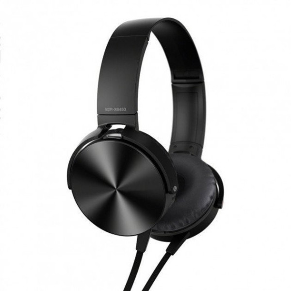 Накладные наушники гарнитура Extra Bass MDR-XB450, проводные стерео наушники