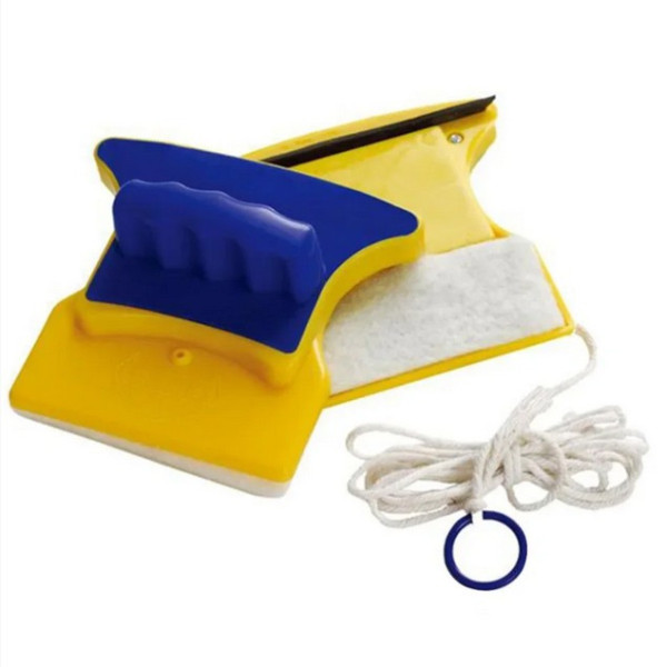 Двусторонняя магнитная щетка для мытья окон Double Sided Glass Cleaner 12 см
