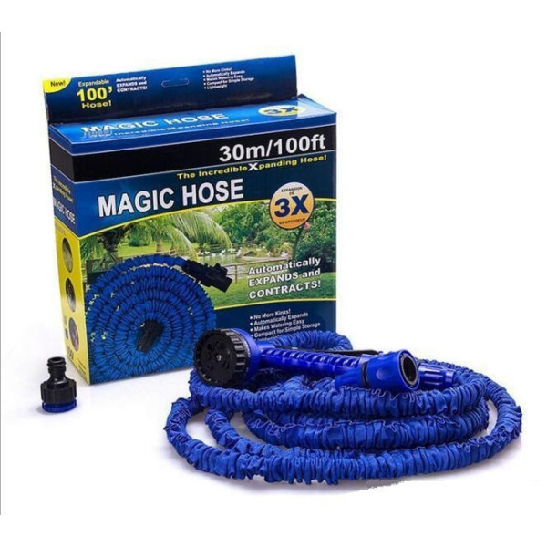 Поливочный шланг Magic Hose 30 метров с распылителем