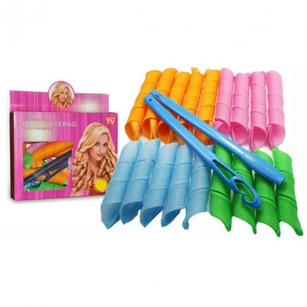 Спиральные Бигуди Magic Curirollers Magic Leverage 18 шт