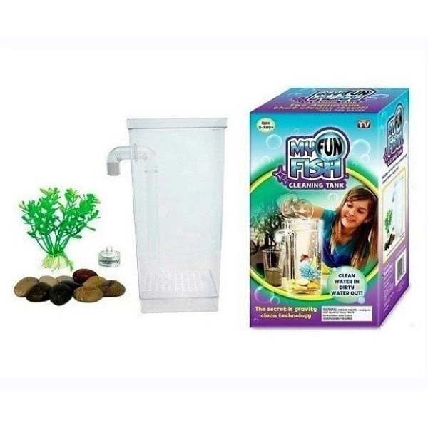 Самоочищающийся аквариум для рыбок My Fun Fish 2л