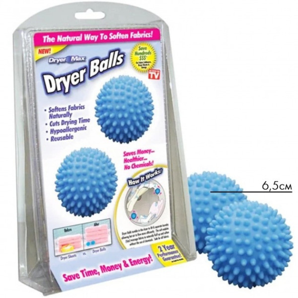 Чудо-мячики для стиральной машины Dryer Balls для стирки белья