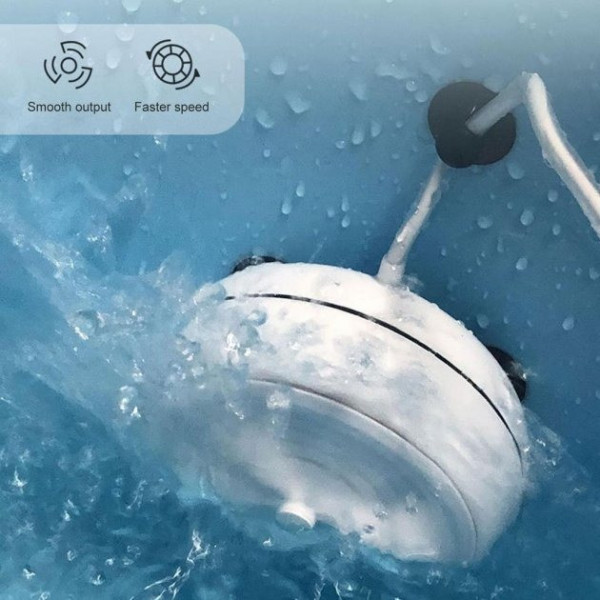 Ультразвуковая портативная мини стиральная машинка Ultrasonic Turbine-Wash турбина на присосках