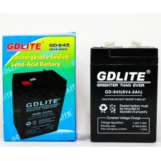 Аккумулятор для электронных весов, фонарей, светильников GDLiting GD-645 6V4.0AH