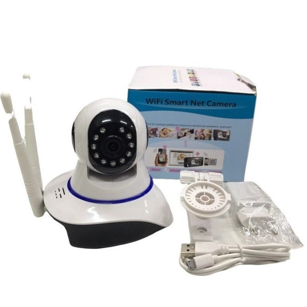 Беспроводная IP смарт камера YooSee с панорамным обзором Wi-Fi Q5 White