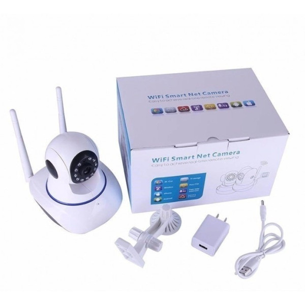 Беспроводная IP смарт камера YooSee с панорамным обзором Wi-Fi Q5 White