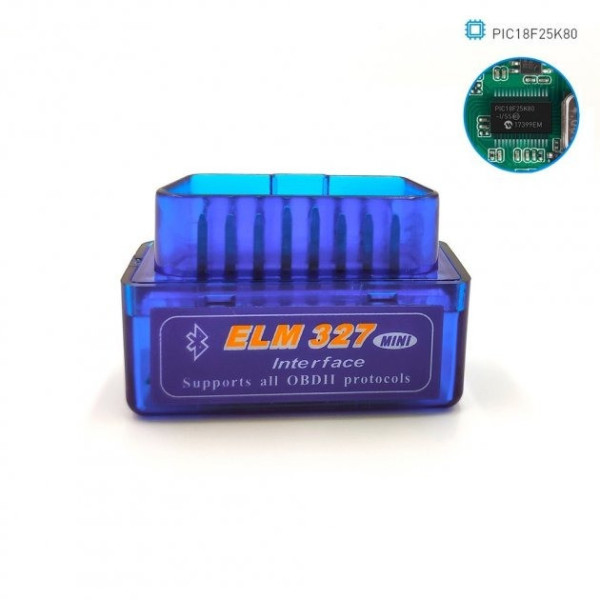 Автосканер диагностический ELM327 OBD-2 v1.5 Bluetooth (PIC18F25K80)