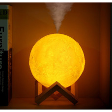 Увлажнитель воздуха Humidifier 3D Moon Lamp Light Diffuser в форме луны