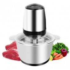 Блендер MIXER STAINLESS COOKING Молния метал измельчитель для мяса овощей и фруктов 2 л