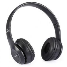 Беспроводные Bluetooth наушники MDR P47 BT с MP3 плеером черные