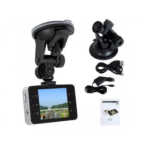 Автомобильный видеорегистратор DVR K6000 Full HD черный