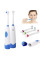 Удобная электрическая зубная щетка со сменными 4 насадками