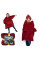 Плед толстовка двухсторонняя халат с капюшоном и рукавами Blanket Huggle Hoodie