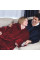 Плед толстовка двухсторонняя халат с капюшоном и рукавами Blanket Huggle Hoodie