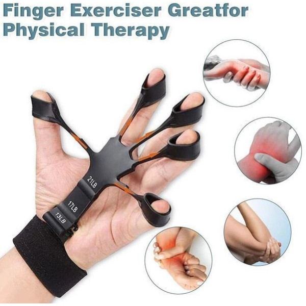 Силиконовый тренажер еспандер для пальцев Hand Puller