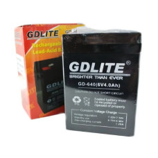 Универсальный аккумулятор Battery GD-640 6V 4A с герметического корпуса и низким саморазрядом
