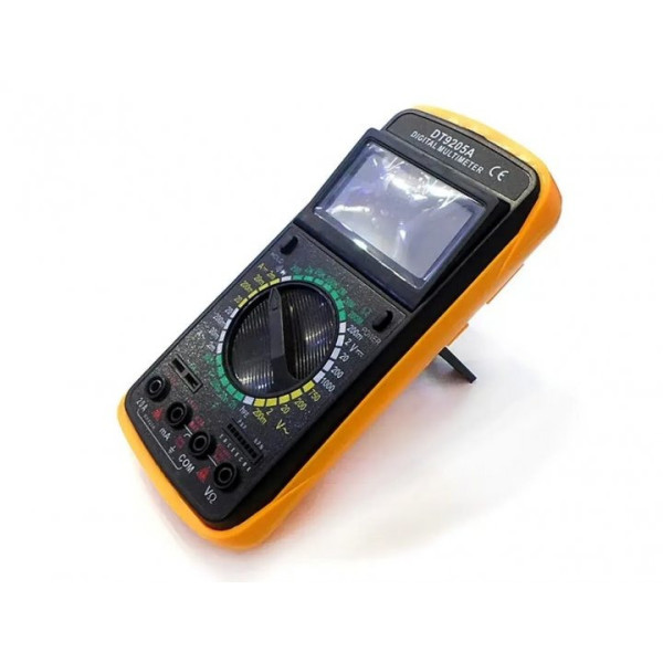 Цифровой мультиметр тестер с дисплеем DT-9208A