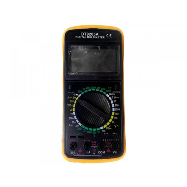 Цифровой мультиметр тестер с дисплеем DT-9208A