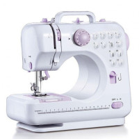 Швейная машинка портативная Household Sewing Machine FHSM-505 с оверлоком от батареек