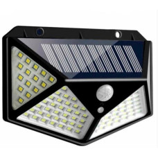 Светильник с датчиком движения на улице на солнечном аккумуляторе solar interaction wall lamp
