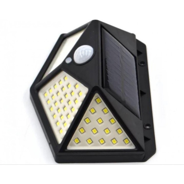 Светильник с датчиком движения на улице на солнечном аккумуляторе solar interaction wall lamp