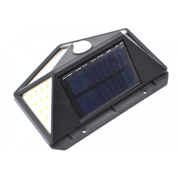 Светильник с датчиком движения на улице на солнечном аккумуляторе solar interaction wall lamp